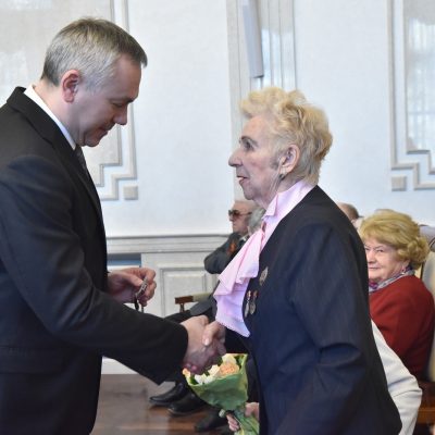 Профессор ННИИТО Алла Михайловна Зайдман получила юбилейную медаль «75 лет Победы в Великой Отечественной войне»
